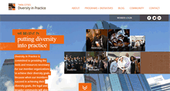 Desktop Screenshot of diversityinpractice.org